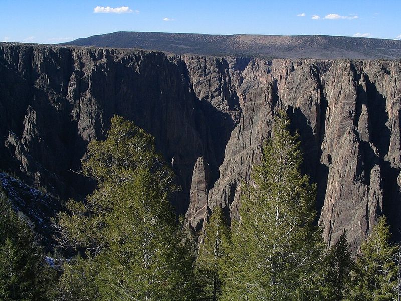 Black Canyon of the Gunnison Rim and Side Canyons