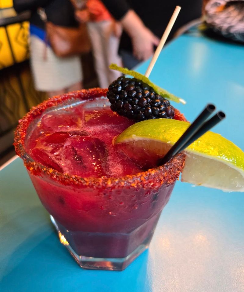 Drinks: Horchata and Margaritas