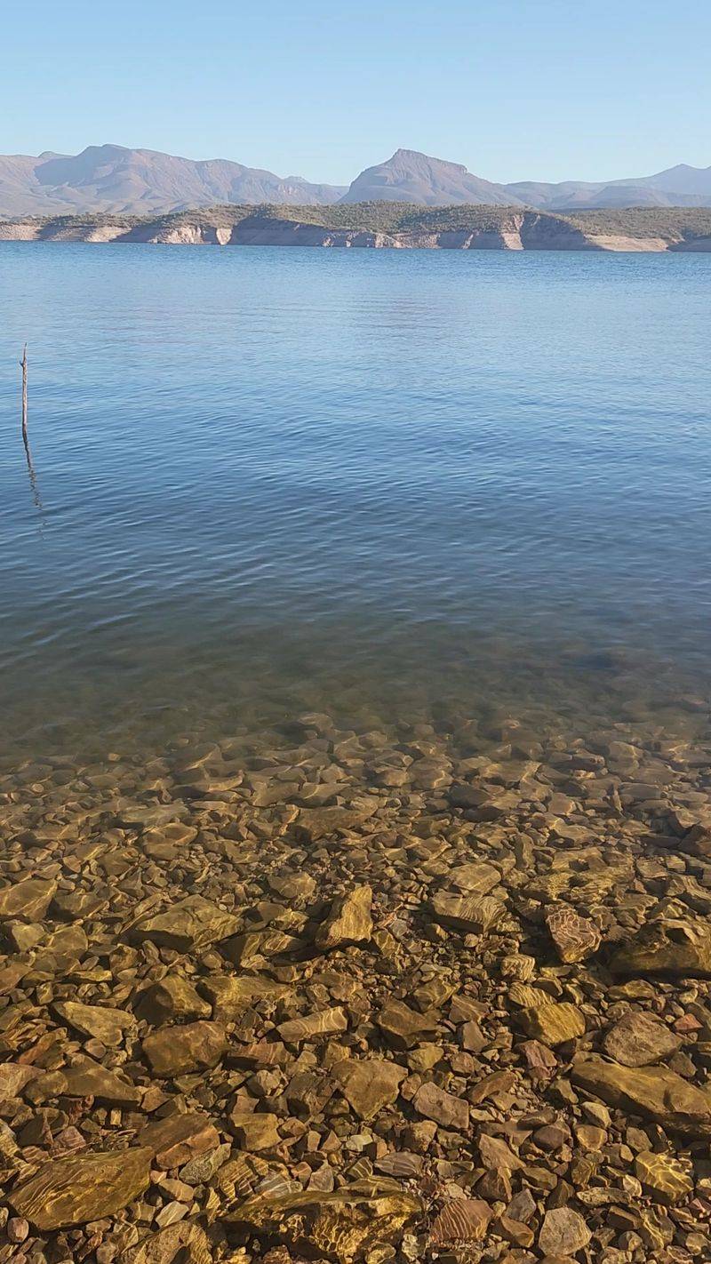 Crystal-Clear Coves for Swimming