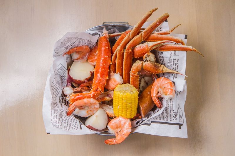 Lowcountry Shrimp Boil at Charleston Crab House