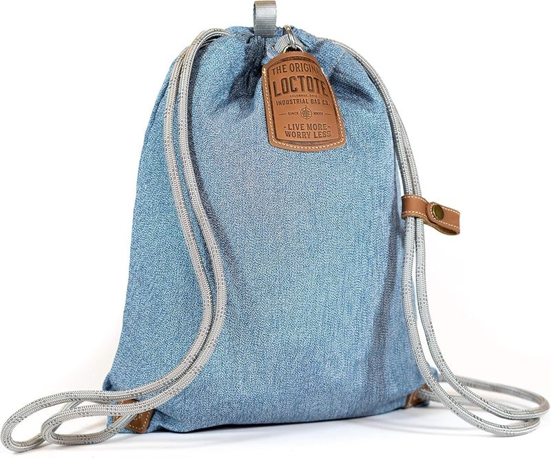 Loctote Flak Sack (Heritage series) - cinch bag you can lock to a table