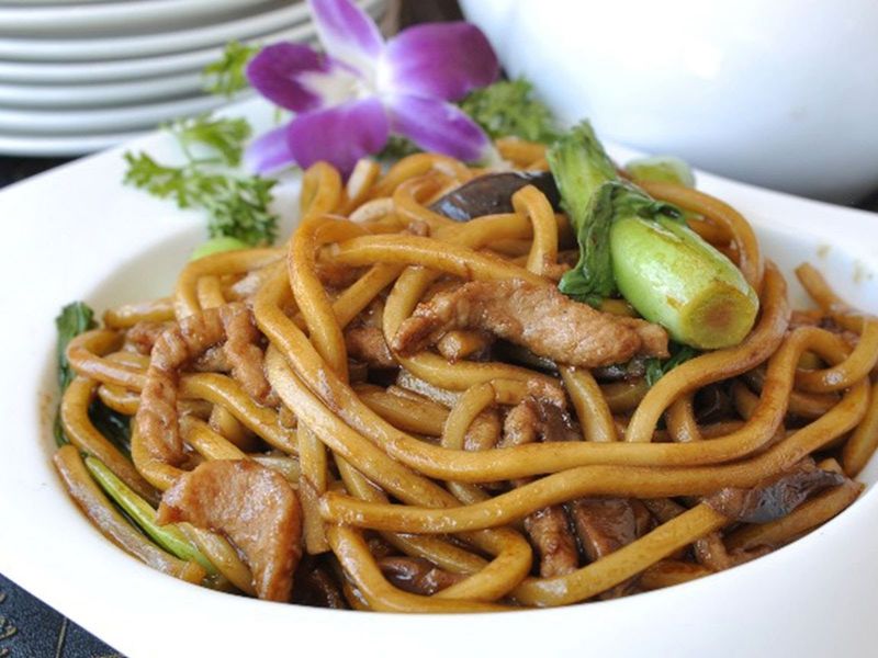 Chicken Udon Stir Fry
