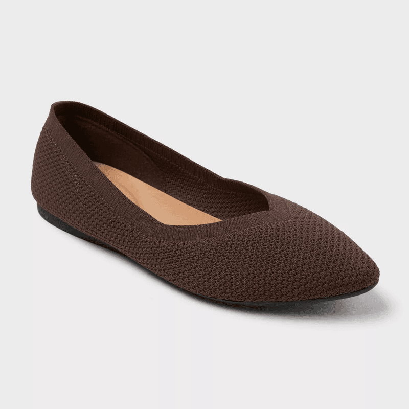 A New Day Claire Knit Washable Ballet Flats