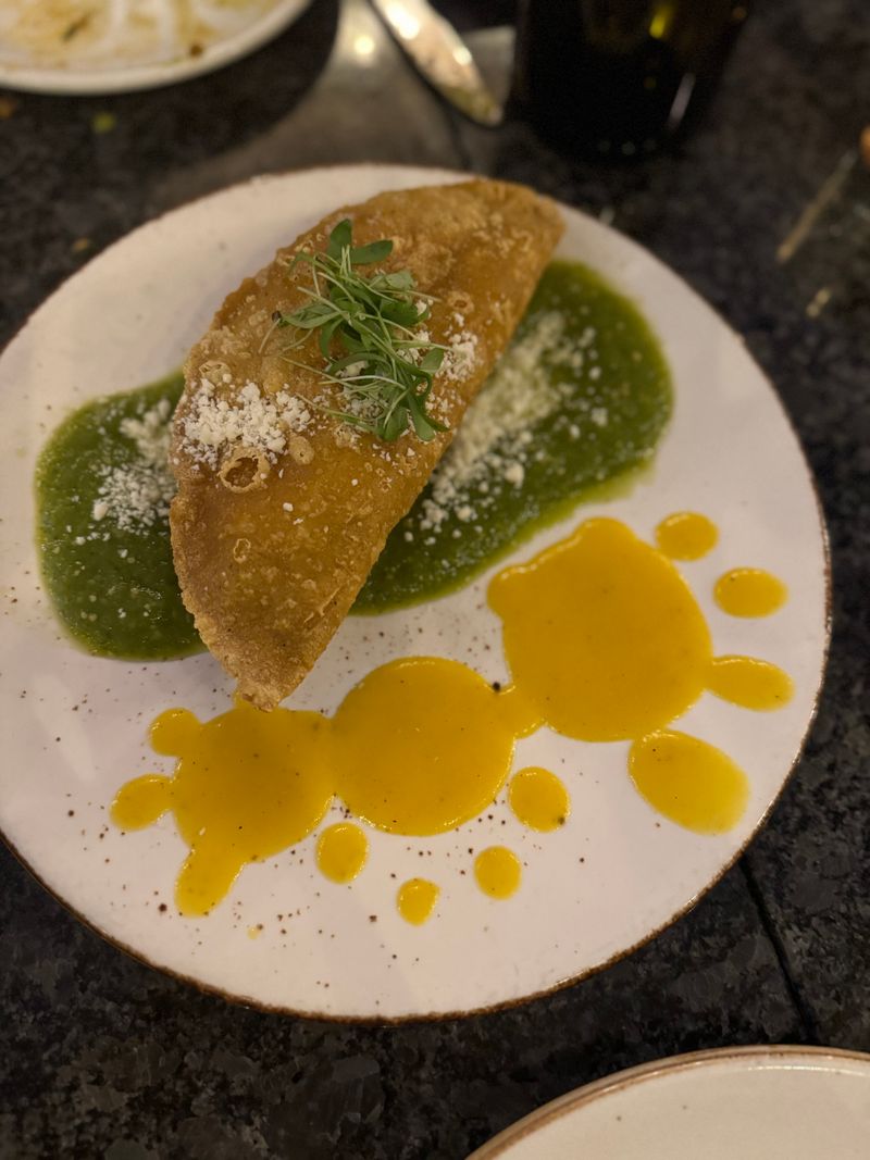 Papas Verdes With Salsa Verde