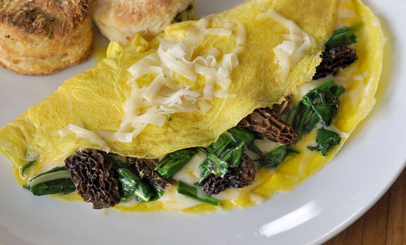 Wild Mushroom Omelet