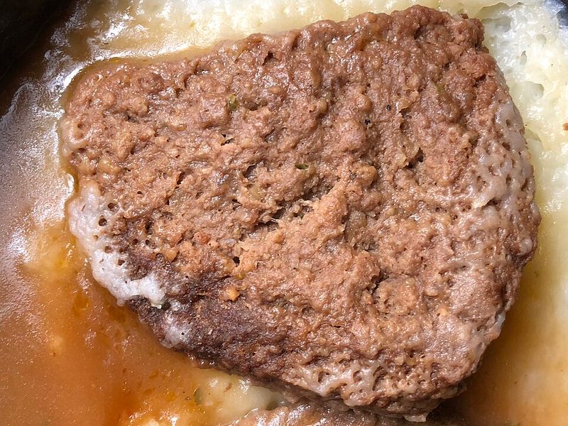 Classic Meatloaf with Brown Gravy