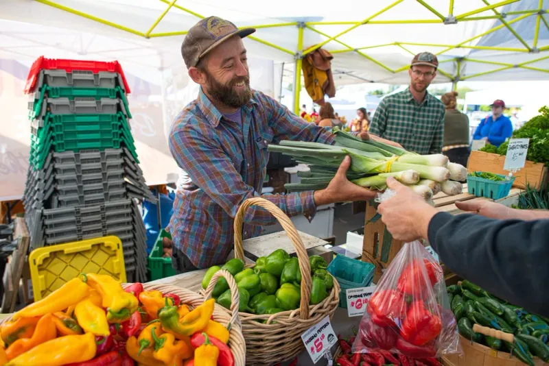 Taste the Local Harvest at the Boise Farmers Market