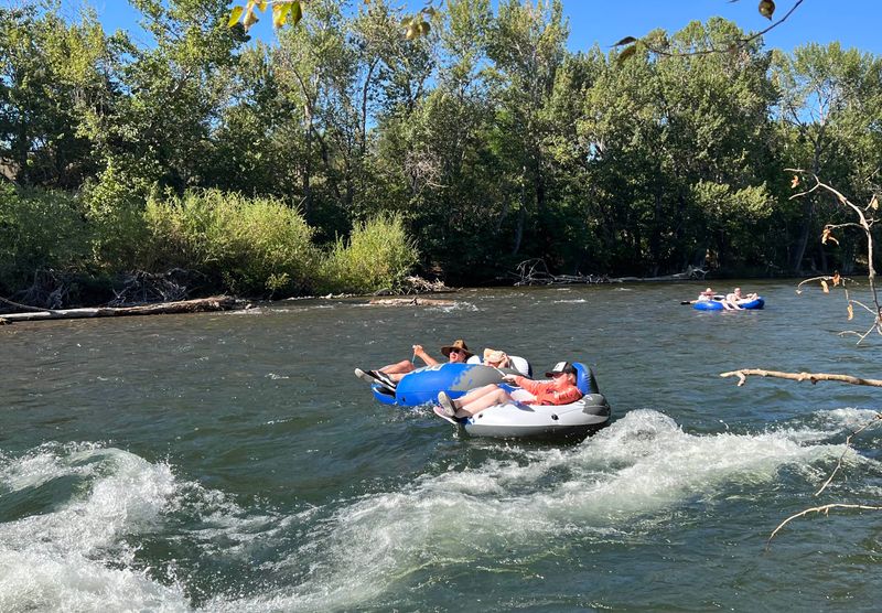 Float the Boise River from Barber Park to Ann Morrison