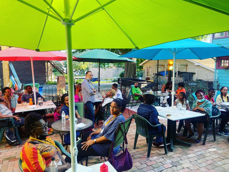 Outdoor Patio Vibes on Pomfret