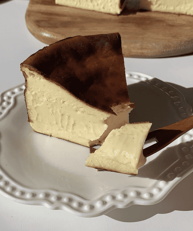 Michette (Somerville) - Basque cheesecake