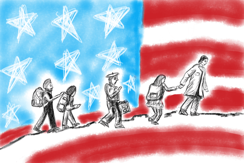 Diverse Immigration Waves