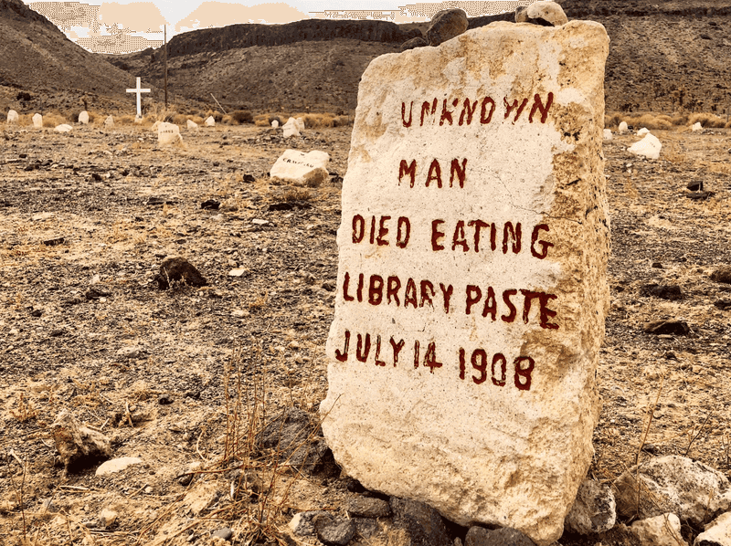 The Strange Epitaph & Location