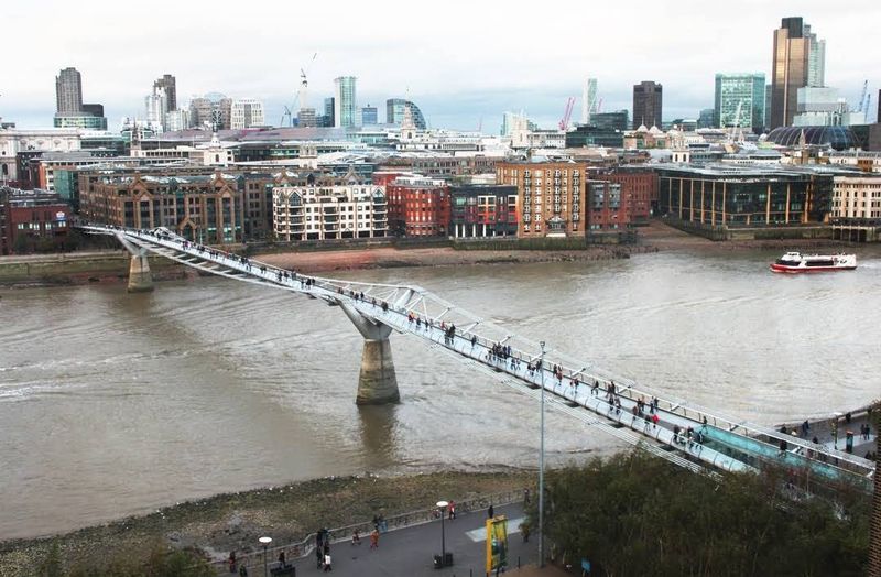 Tate Modern and the Millennium Bridge