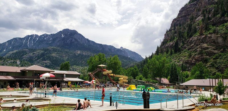 Soak at the Ouray Hot Springs Pool