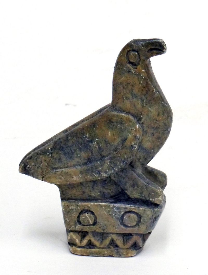 The Great Zimbabwe Birds Carvings 11th Century CE Included for Comparison