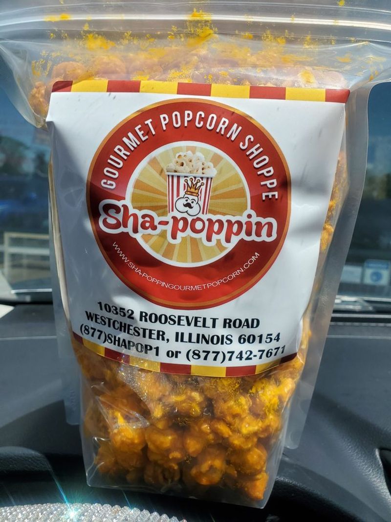 Sha‑Poppin Gourmet Popcorn LLC (Westchester / Chicago-area)