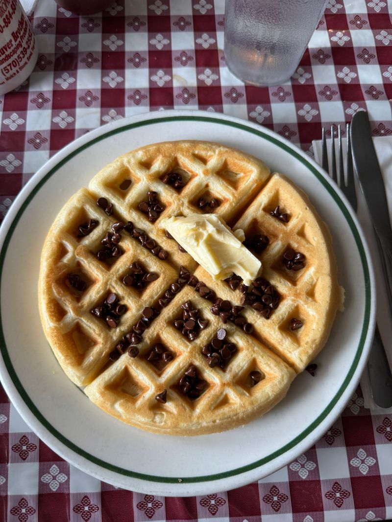 Fluffy Pancakes And Golden Waffles