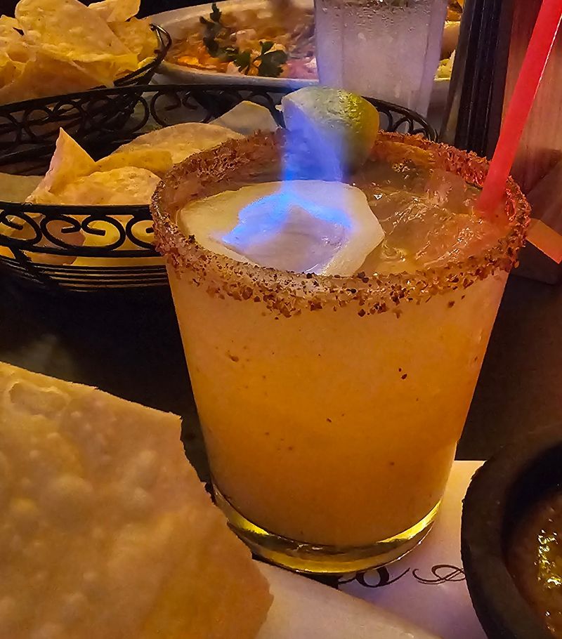 The Iconic Flaming Margarita Ritual