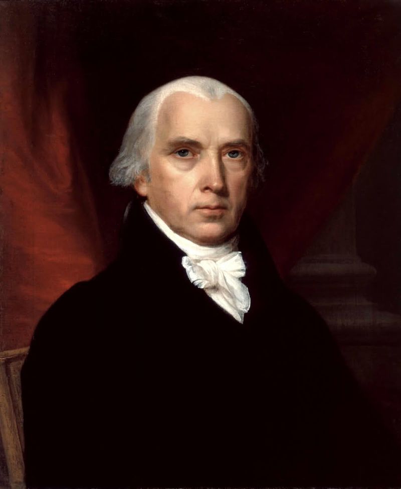 James Madison – Virginia militia colonel