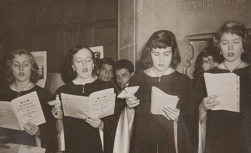 Caroling Door-to-Door