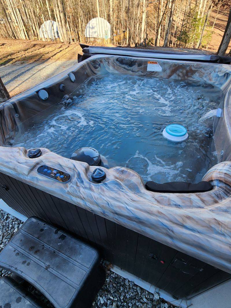 Private Hot Tubs And Relaxed Evenings