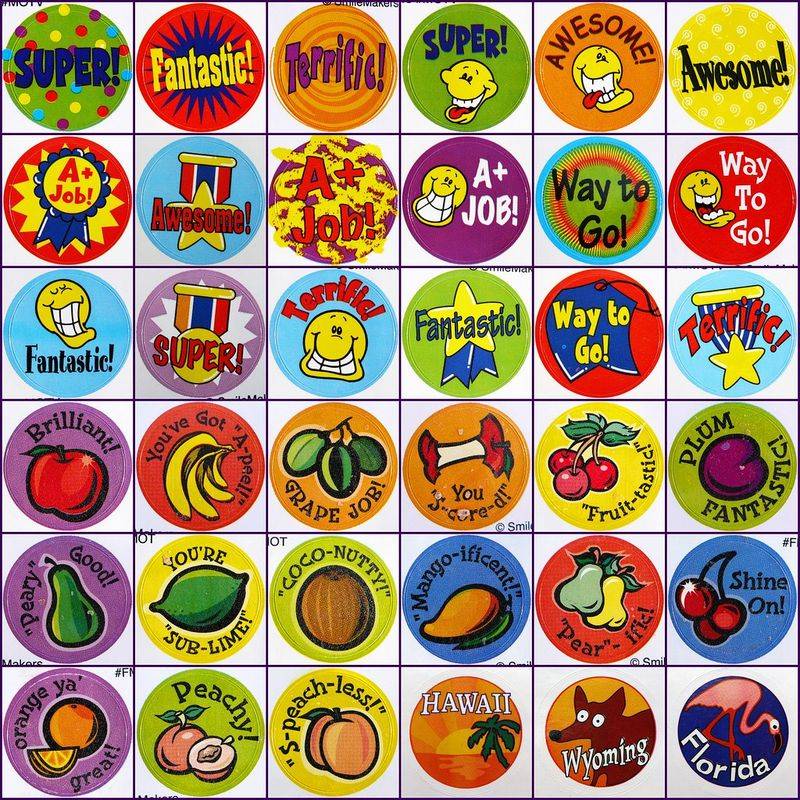 Scratch-and-Sniff Stickers