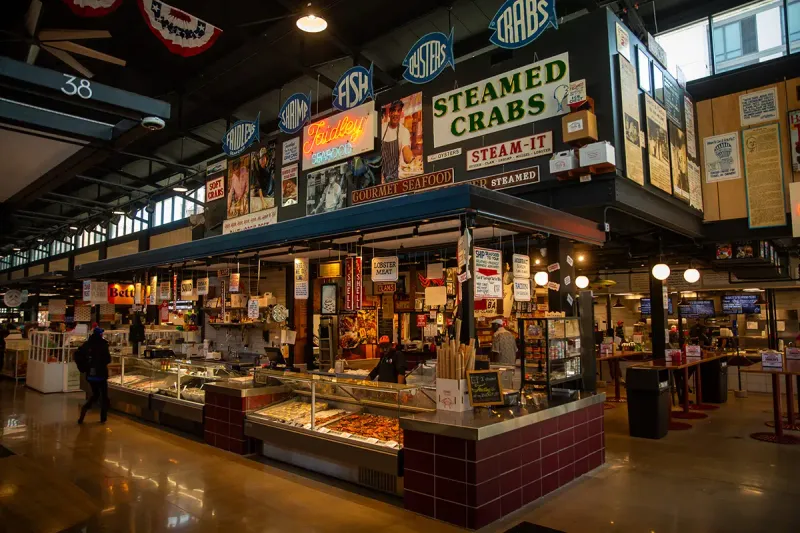 Faidley's Seafood (Lexington Market) – Essential Baltimore Crab Cake Stop