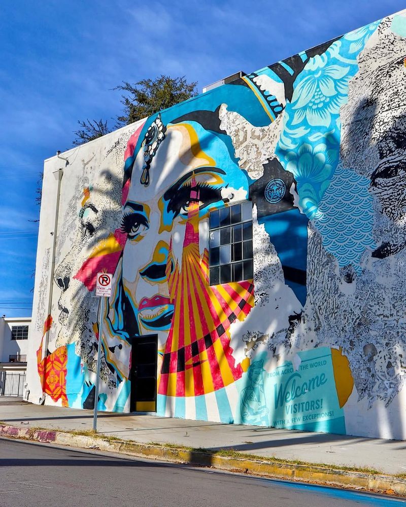 Do a self-guided mural crawl on Traction & 3rd