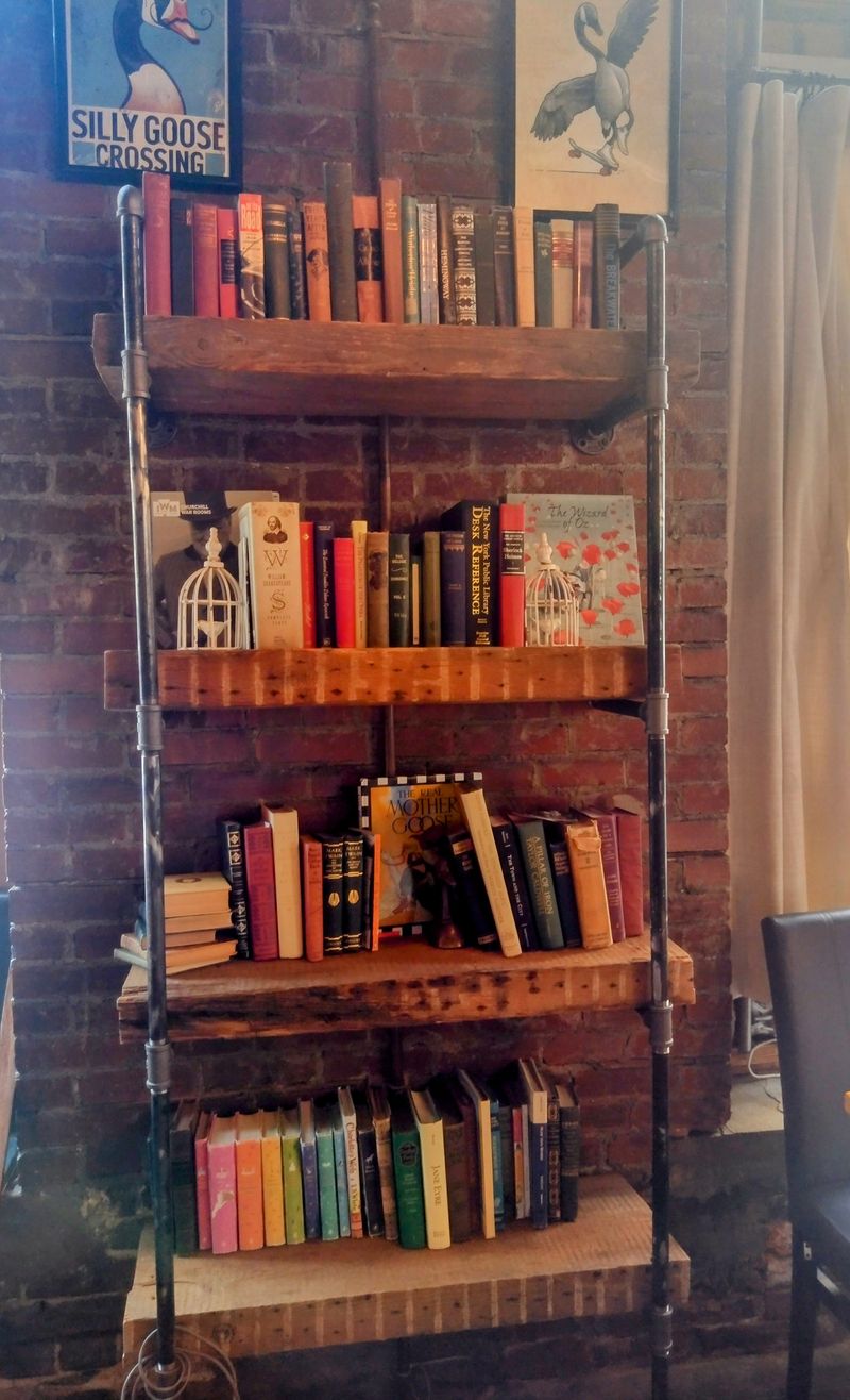 Cozy Library Vibes And Low Light