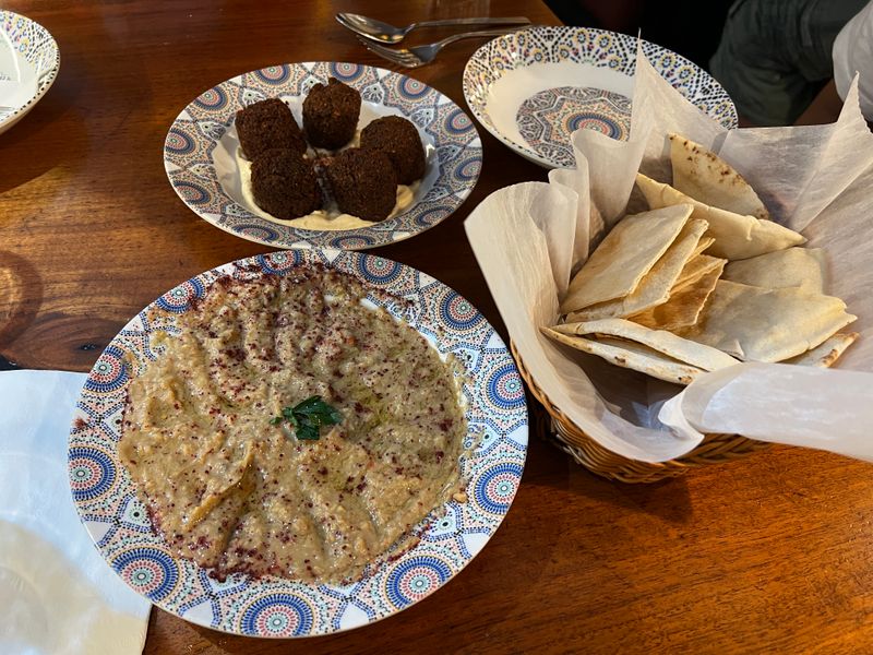 Starting Strong With Mutabal and Fresh Bread