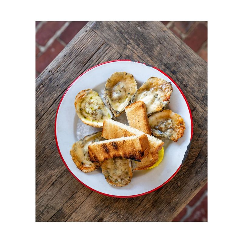 Chargrilled Oysters and Fried Chicken at Leon's Oyster Shop