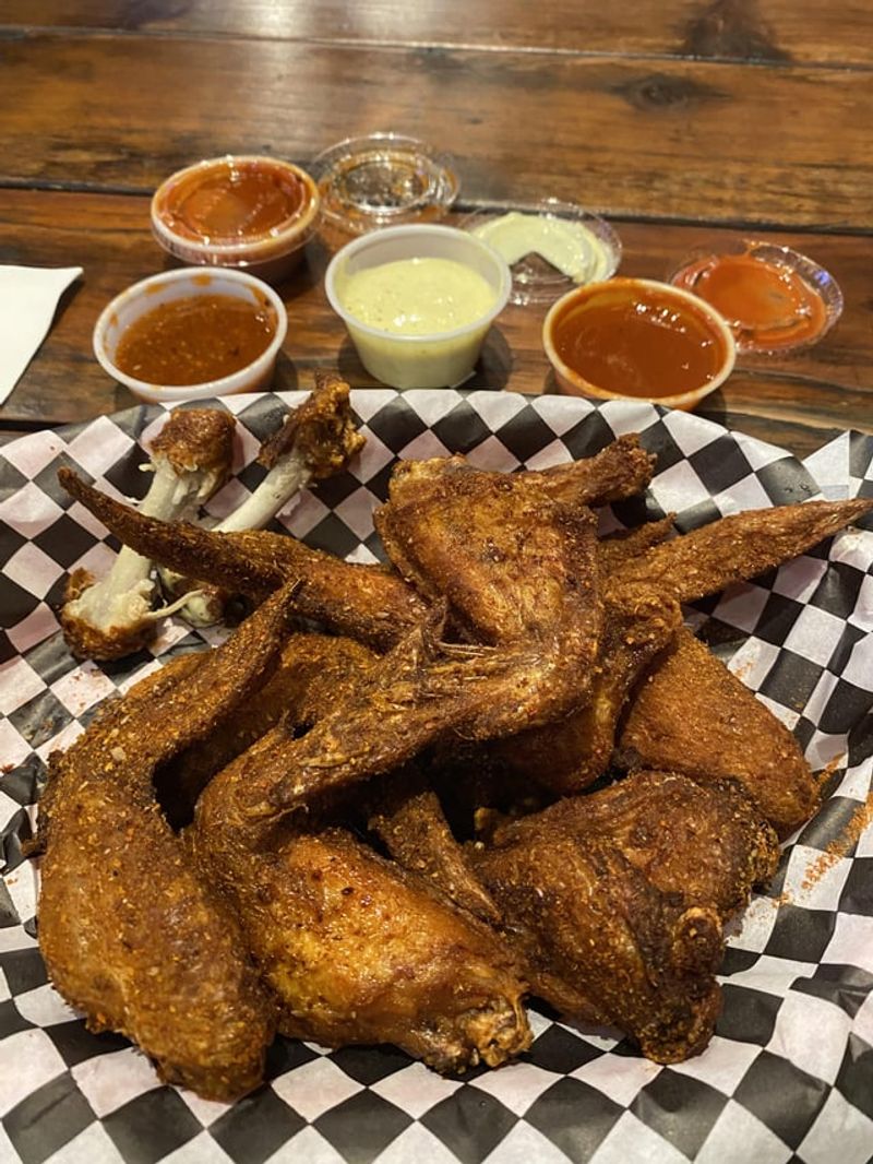 The Wings: Smoke, Fry, and Face-Melting Flavor
