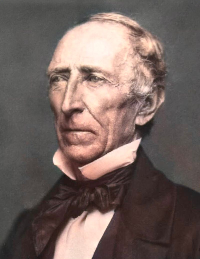 John Tyler – Virginia militia captain