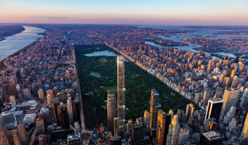 Central Park Tower – New York, NY - 1,550 ft
