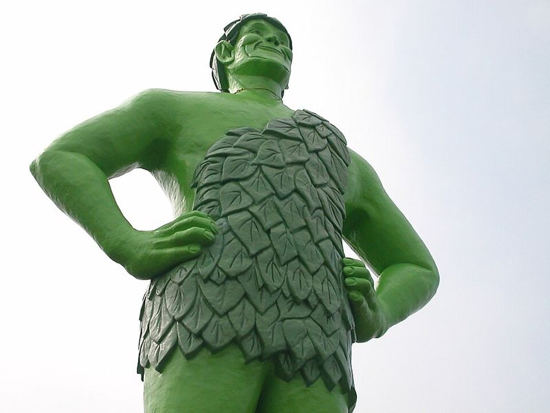 Jolly Green Giant Statue