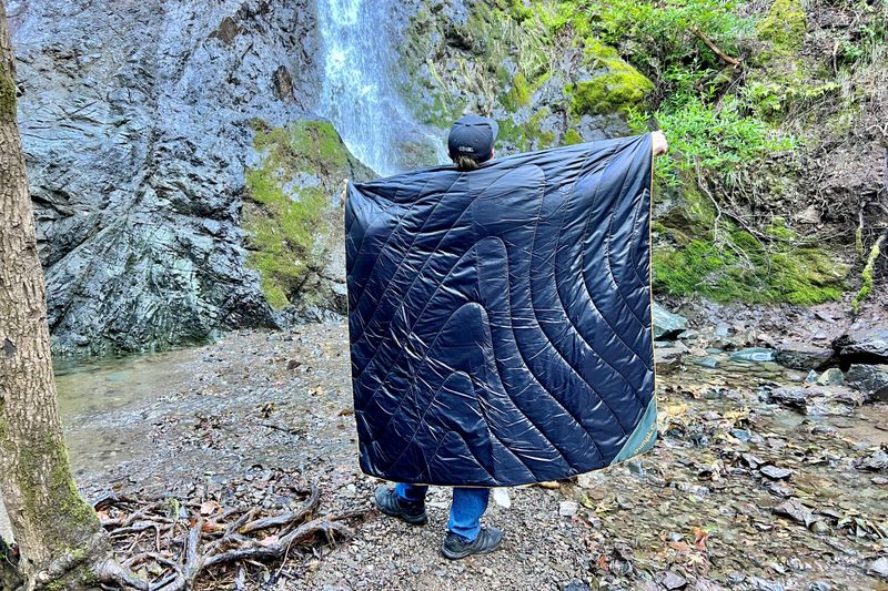 Rumpl Original Puffy Blanket (Recycled, Packable Camp Blanket)