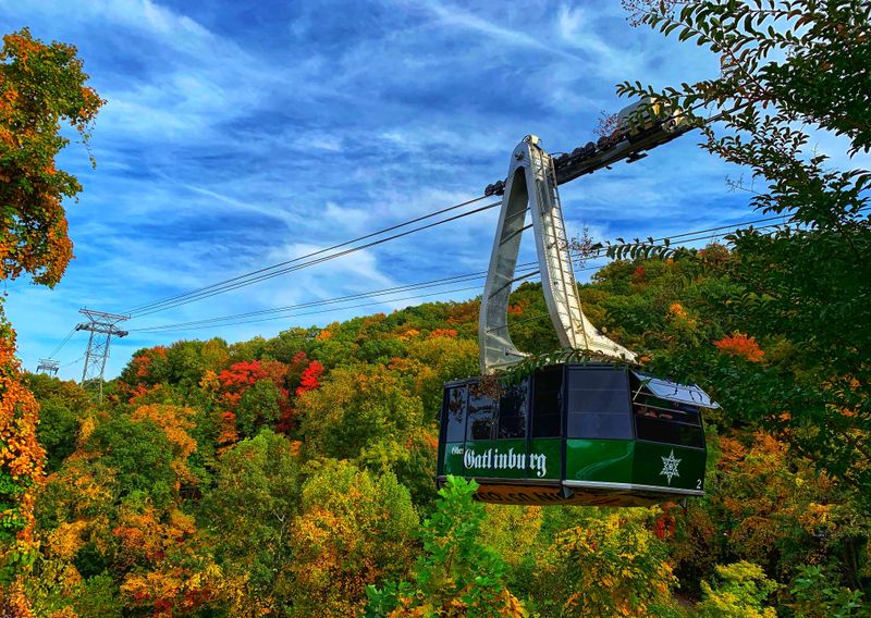 Gatlinburg Aerial Tramway Views