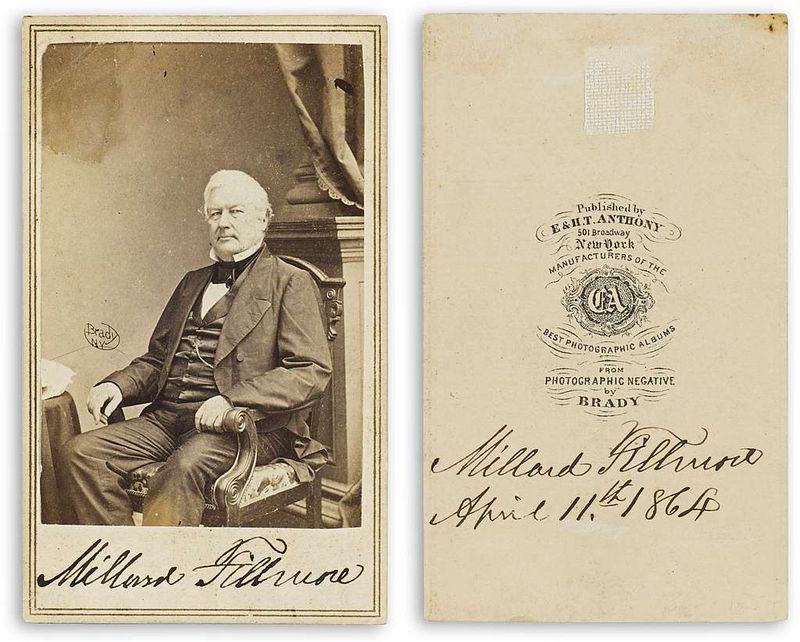 Millard Fillmore – New York militia during the Civil War