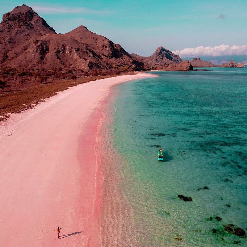 Pink Beach — Komodo National Park, Indonesia