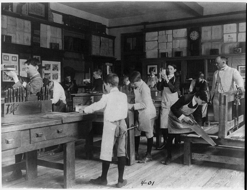 Shop Class (Woodworking and Metalworking)