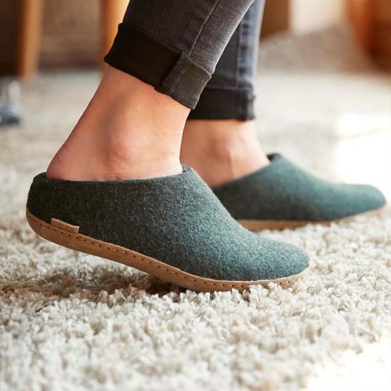 Glerups Wool Slippers (Slip-on or Shoe)