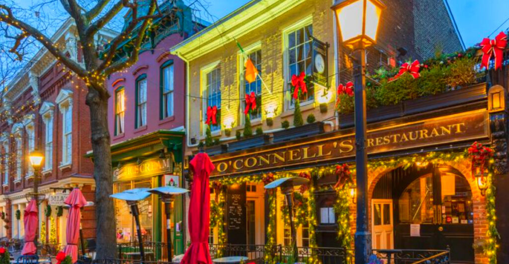 17 Christmas Main Streets Across America With Picture-Perfect Holiday Charm