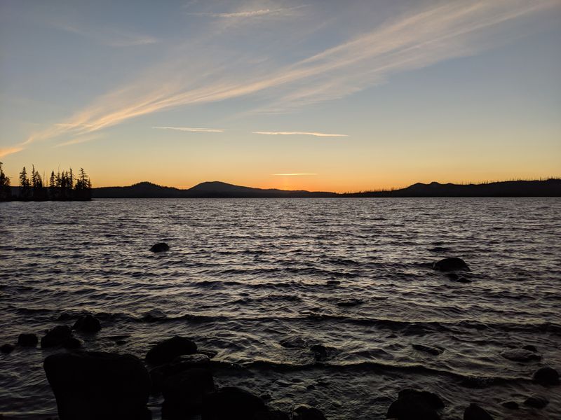 Lakeside Camping Retreat