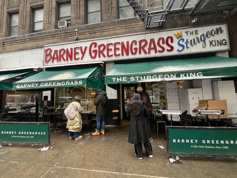 Egg Salad Sandwich at Barney Greengrass