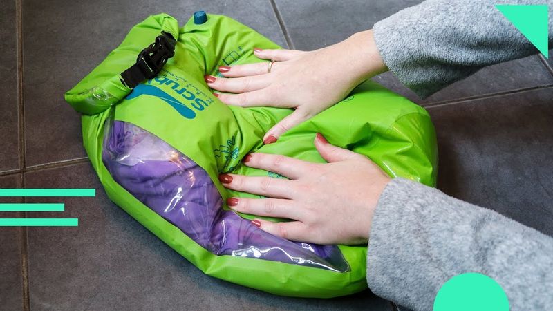 A wash-bag mini washing machine for emergency laundry