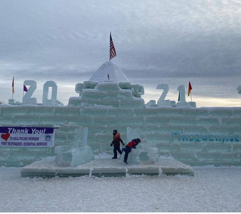 Winter Carnival and Ice Palace