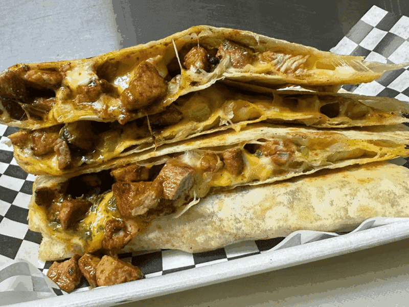 Pollo Asado Quesadilla