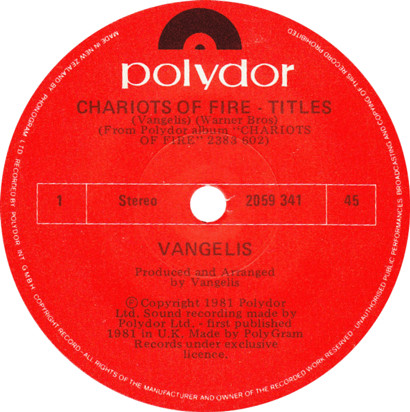 Chariots of Fire - Vangelis (1981)