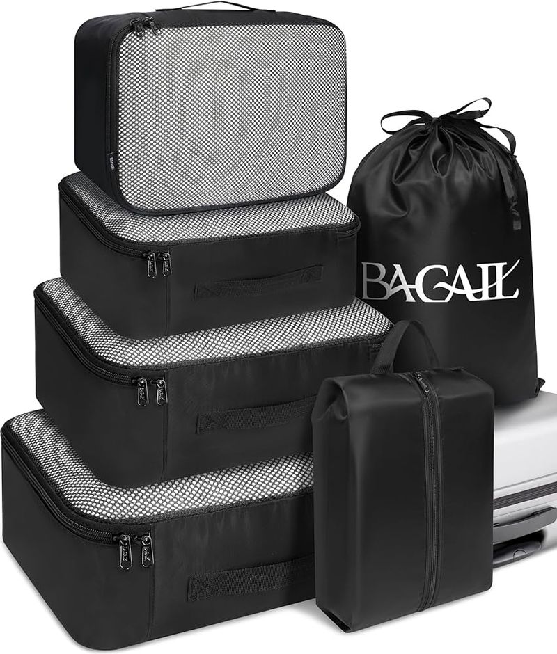 Bagail 6-Piece Packing Cube Set