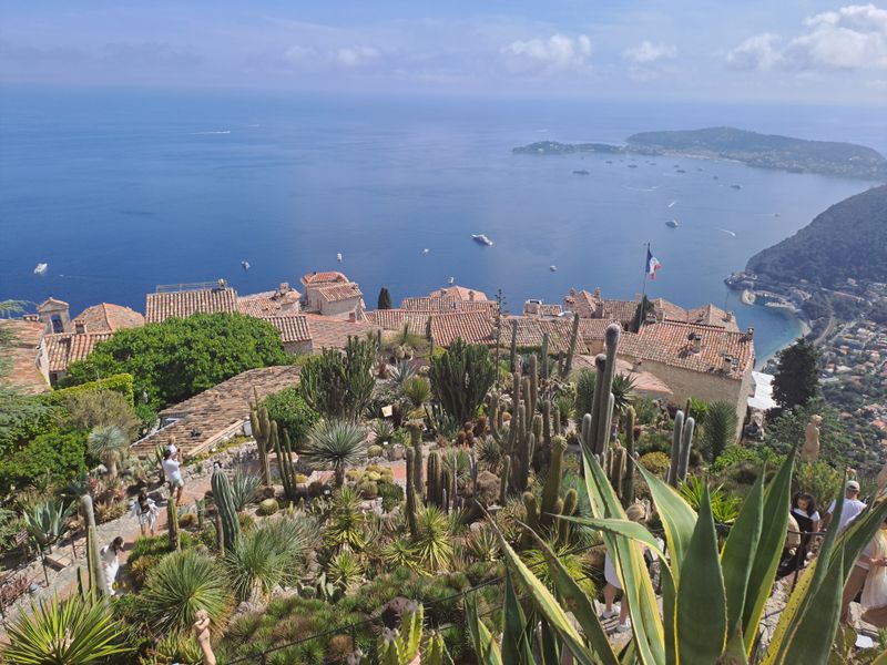 Èze, France - A cliffside medieval village above the Riviera